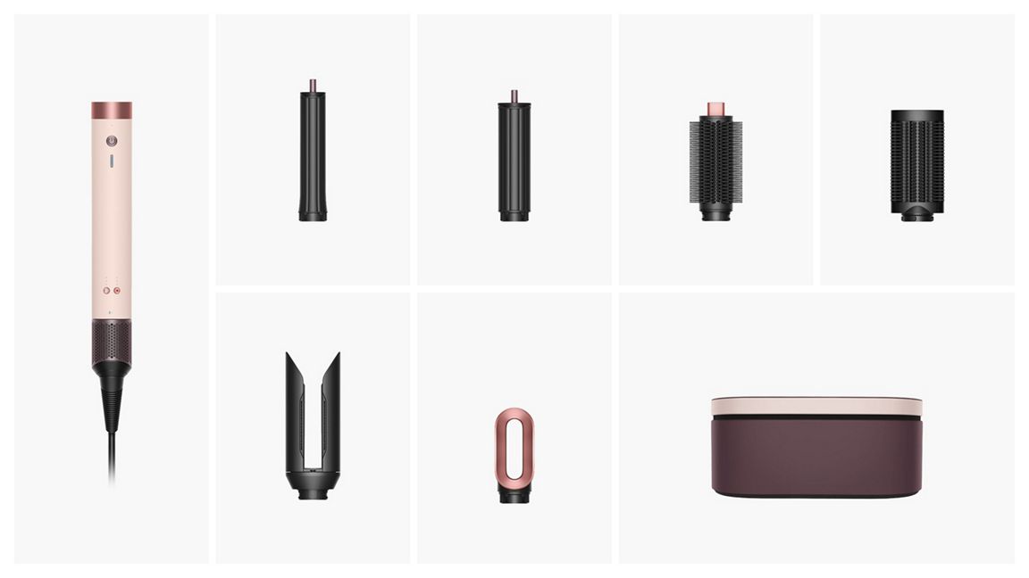 Dyson Airwrap Co-anda2x™ multi-styler and dryer - Straight+Wavy (Ceramic Pink/Rose GOLD)