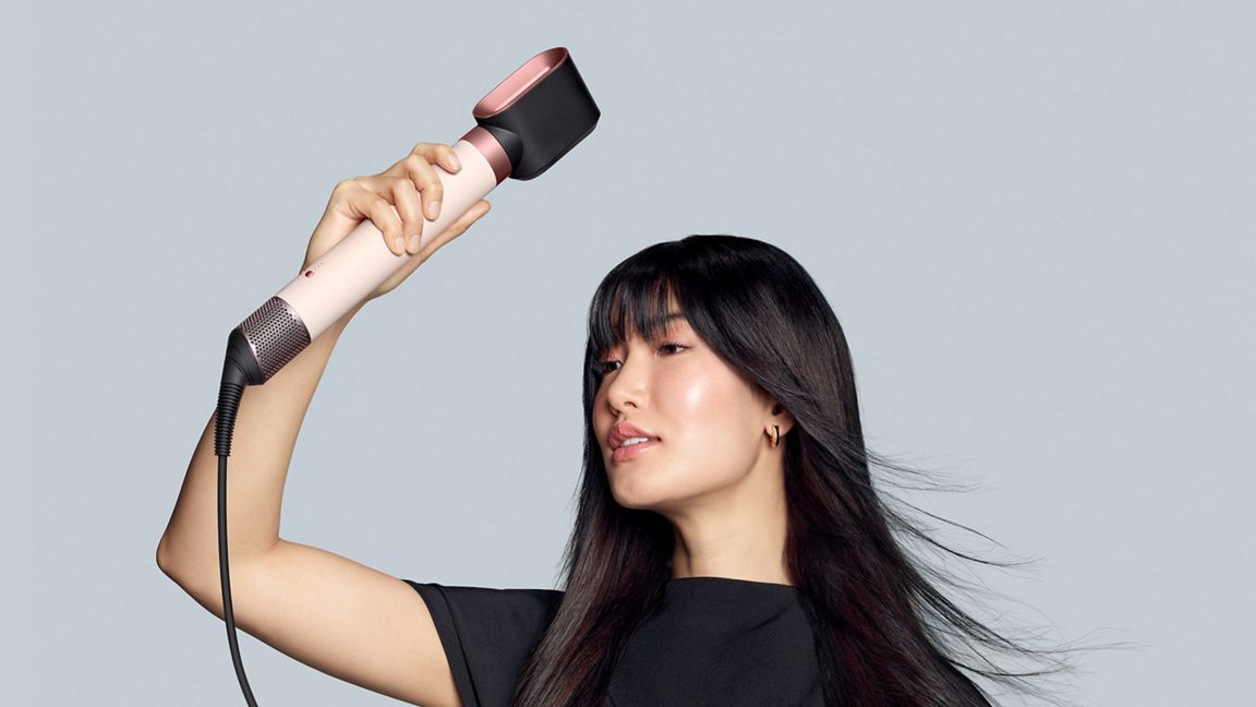 Multi-styler et Sèche-cheveux Dyson Airwrap Co-anda2x™ - Cheveux raides à ondulés (Abricot céramique )