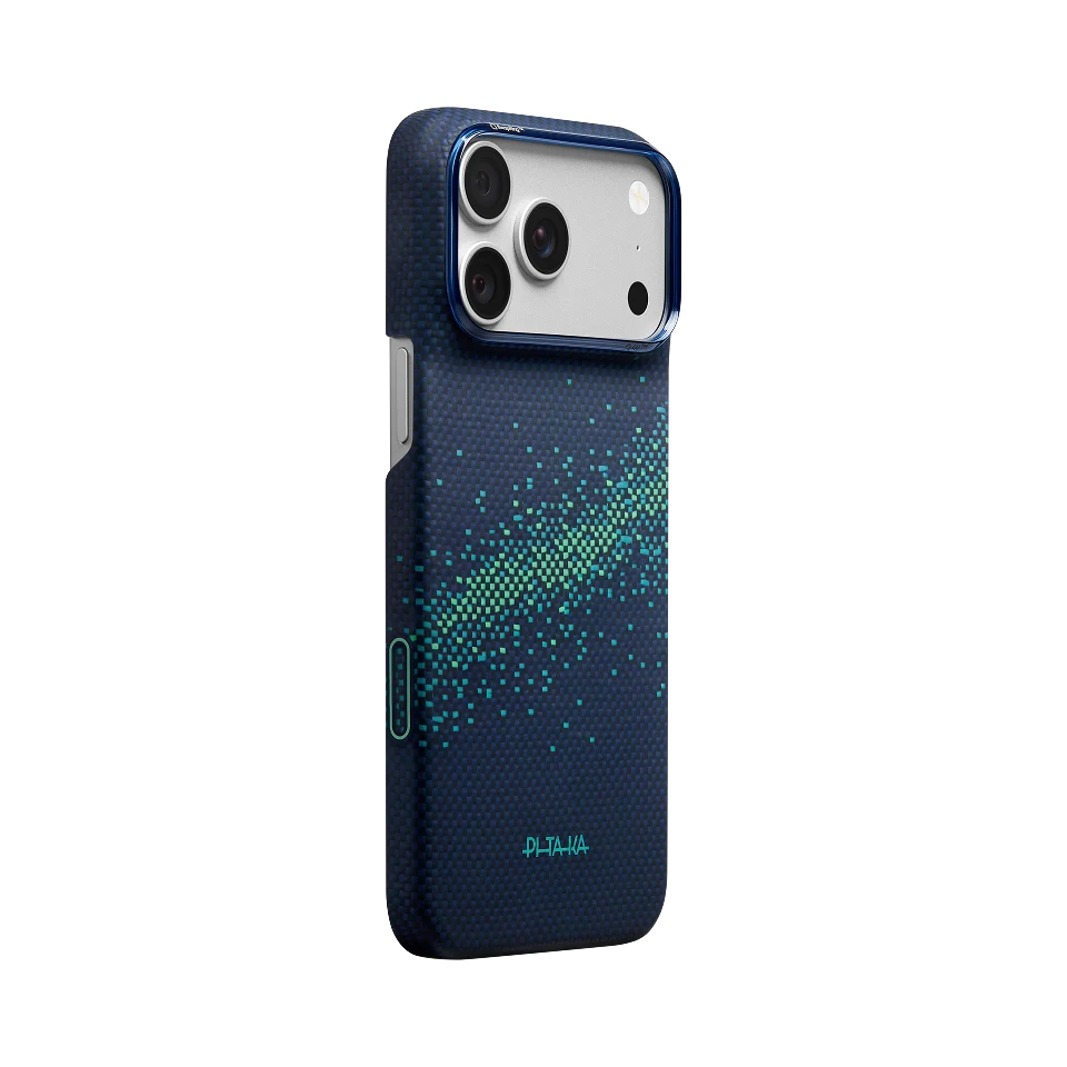 Coque PITAKA en Fibre d'Aramide pour iPhone 17 / 18 Pro et Pro Max