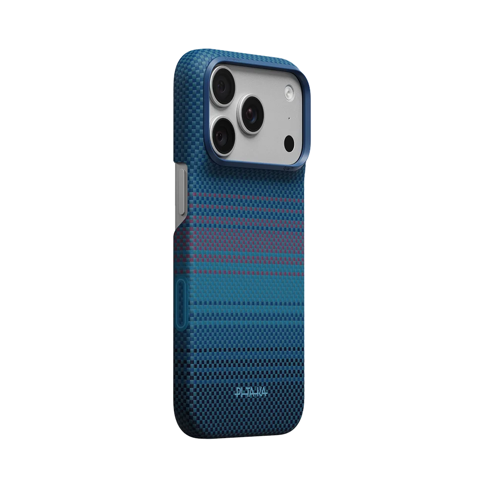 Coque PITAKA en Fibre d'Aramide pour iPhone 17 / 18 Pro et Pro Max