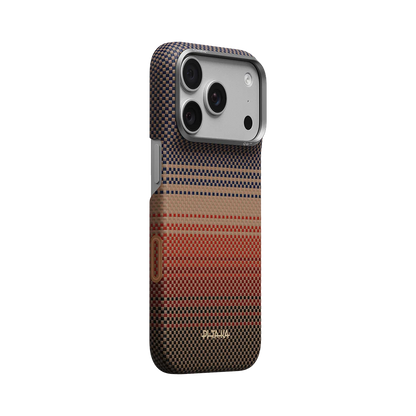 Coque PITAKA en Fibre d'Aramide pour iPhone 17 / 18 Pro et Pro Max